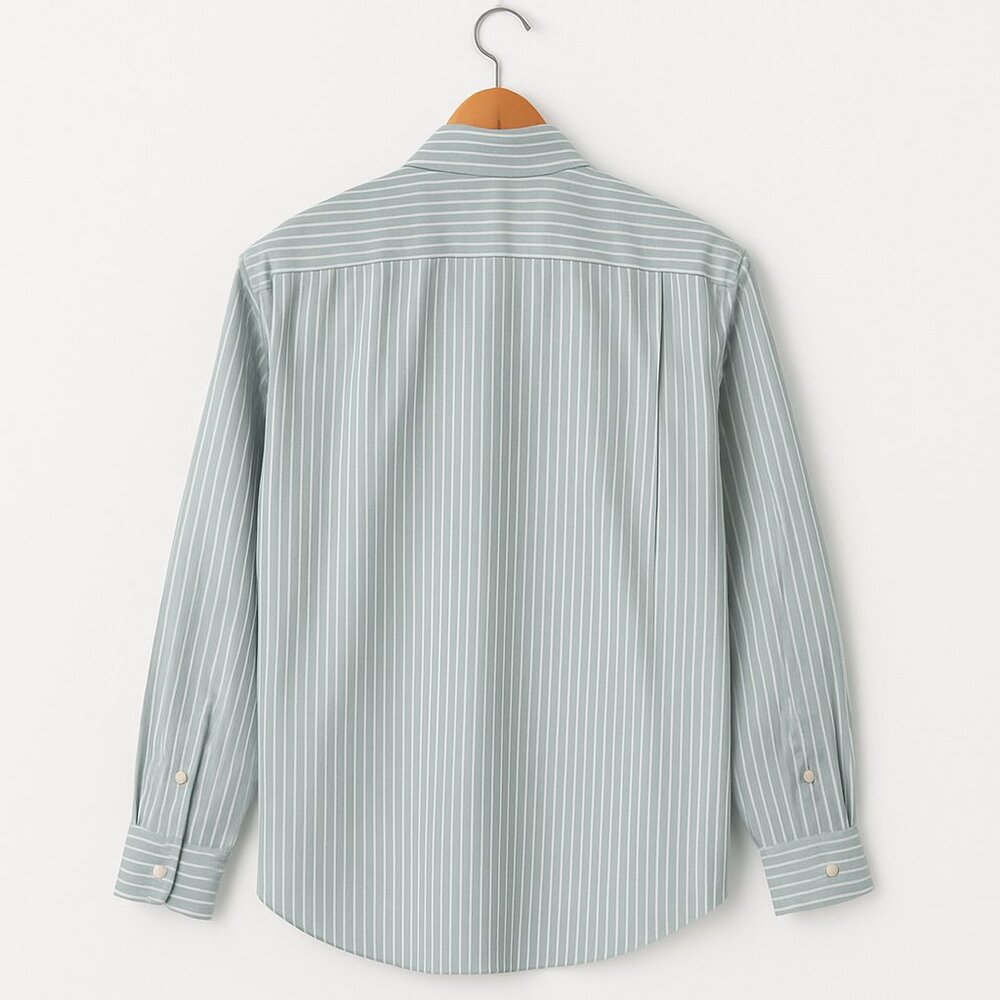 Banana Republic Classic Fit 100% Cotton Striped Dress Shirt – Men’s Large 16-16. - Picture 3 of 8